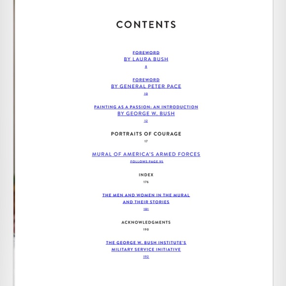 Collectable Book "Portraits of Courage" Original Art by George W. Bush - Picture 7 of 8